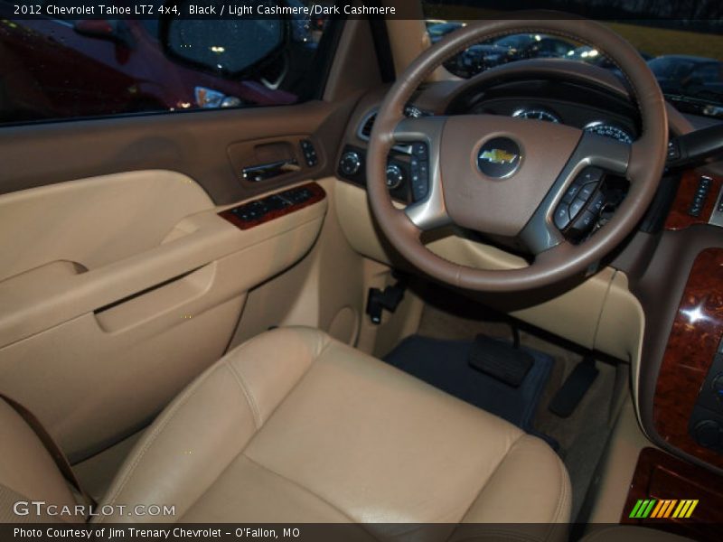 Black / Light Cashmere/Dark Cashmere 2012 Chevrolet Tahoe LTZ 4x4