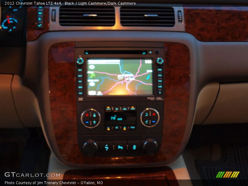 Black / Light Cashmere/Dark Cashmere 2012 Chevrolet Tahoe LTZ 4x4