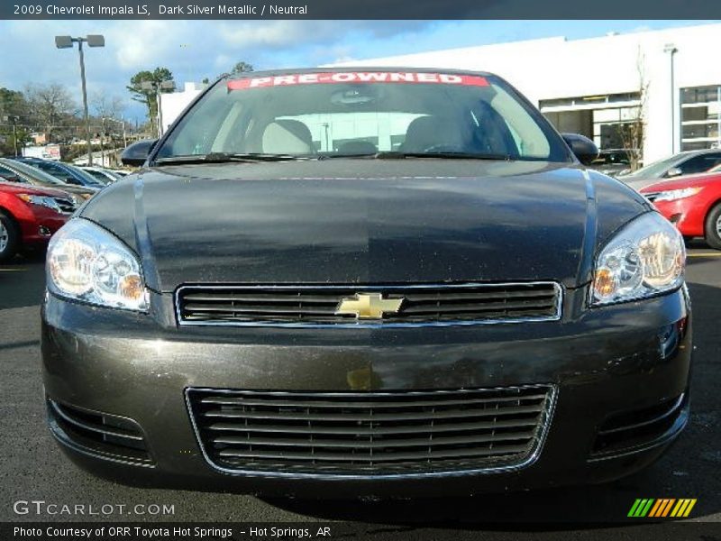 Dark Silver Metallic / Neutral 2009 Chevrolet Impala LS