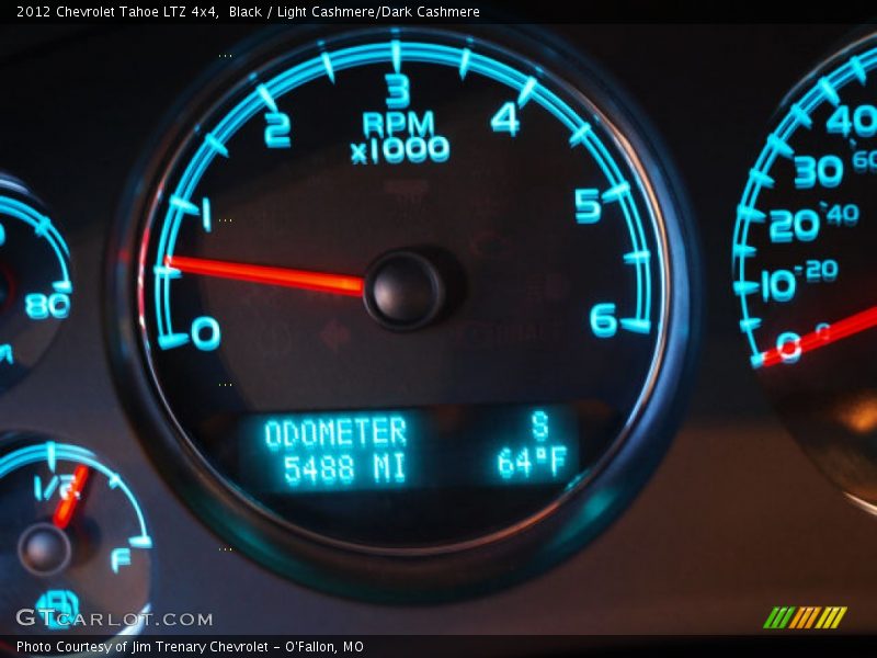 Black / Light Cashmere/Dark Cashmere 2012 Chevrolet Tahoe LTZ 4x4