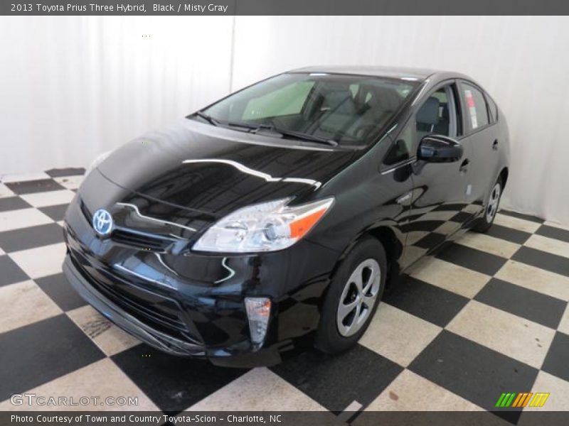 Black / Misty Gray 2013 Toyota Prius Three Hybrid