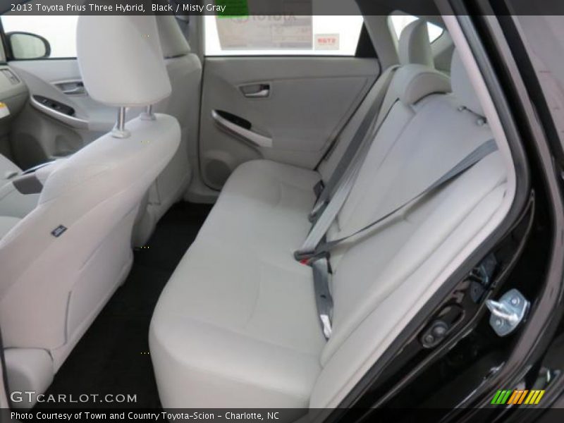 Black / Misty Gray 2013 Toyota Prius Three Hybrid