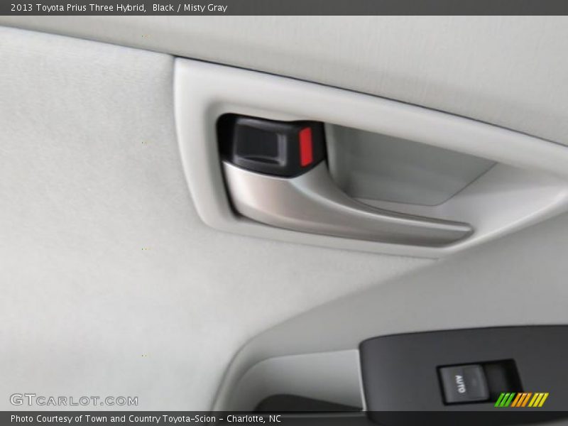 Black / Misty Gray 2013 Toyota Prius Three Hybrid