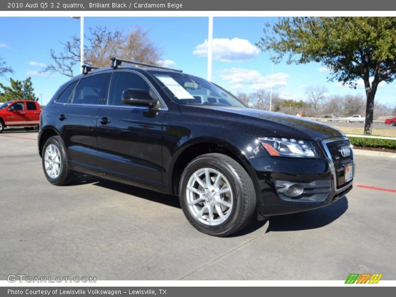 Brilliant Black / Cardamom Beige 2010 Audi Q5 3.2 quattro
