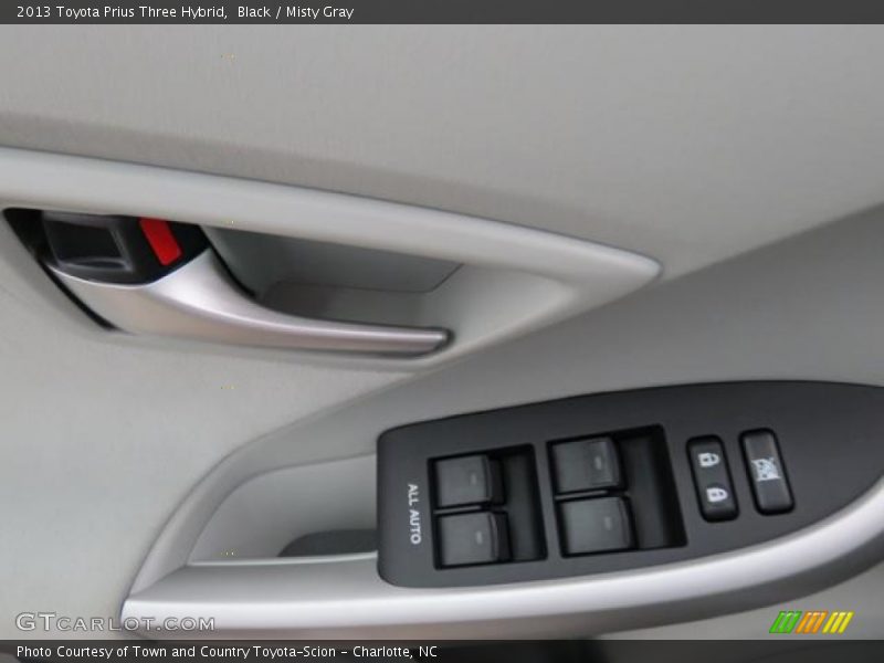 Black / Misty Gray 2013 Toyota Prius Three Hybrid