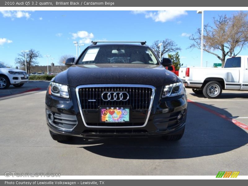 Brilliant Black / Cardamom Beige 2010 Audi Q5 3.2 quattro