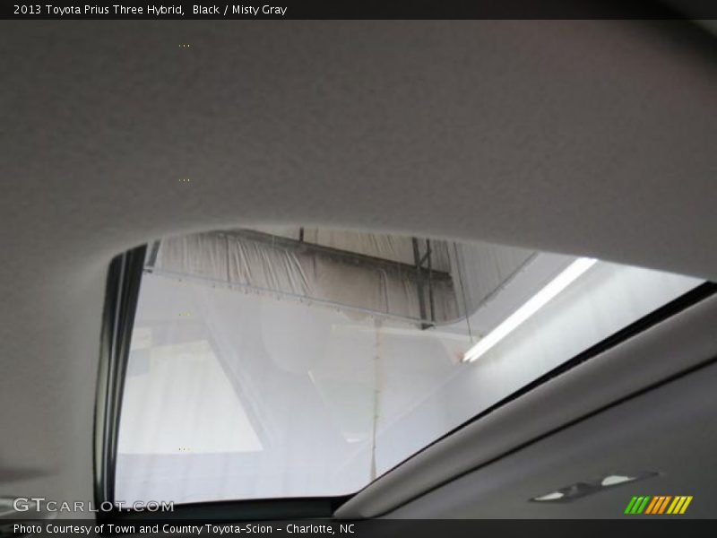 Black / Misty Gray 2013 Toyota Prius Three Hybrid
