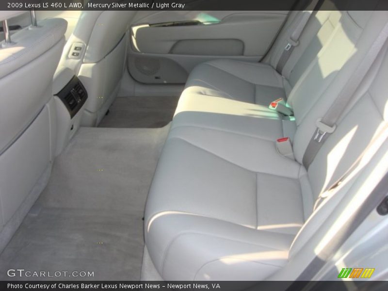 Mercury Silver Metallic / Light Gray 2009 Lexus LS 460 L AWD