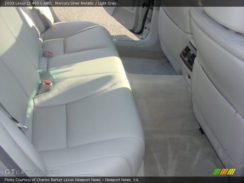 Mercury Silver Metallic / Light Gray 2009 Lexus LS 460 L AWD