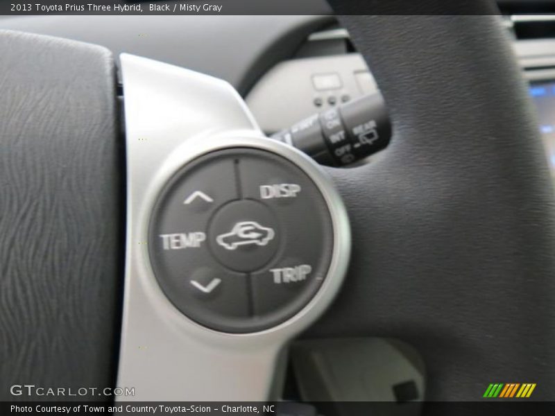 Black / Misty Gray 2013 Toyota Prius Three Hybrid