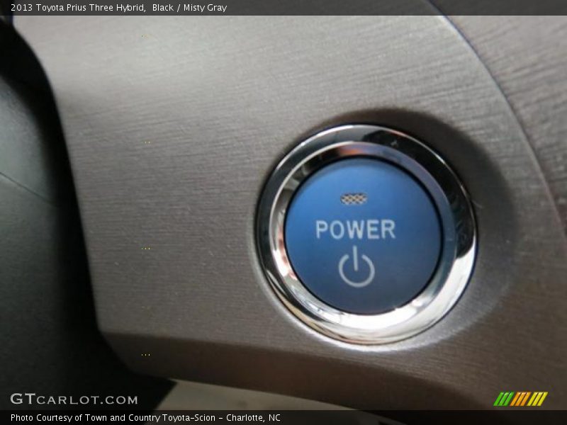 Black / Misty Gray 2013 Toyota Prius Three Hybrid