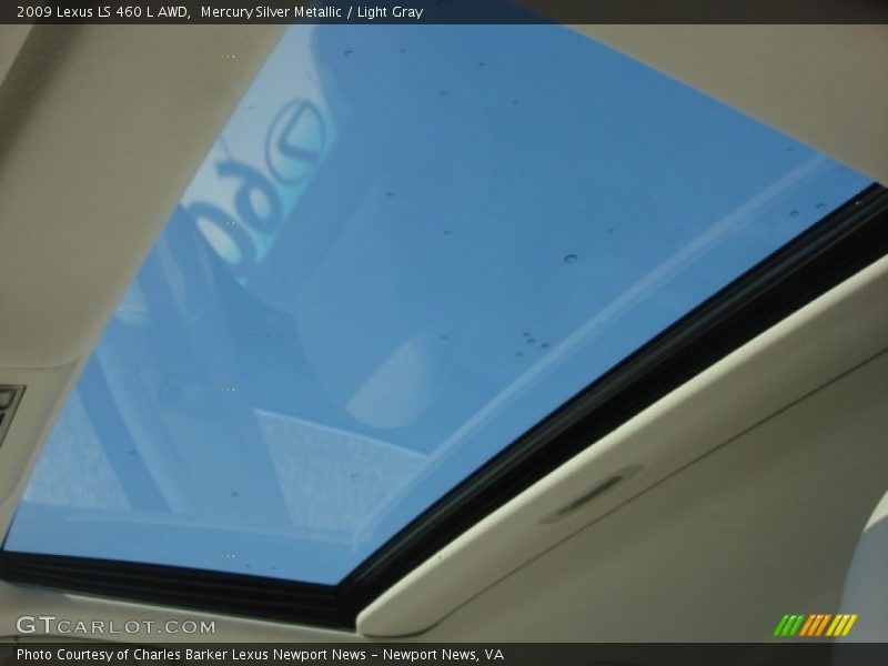 Mercury Silver Metallic / Light Gray 2009 Lexus LS 460 L AWD