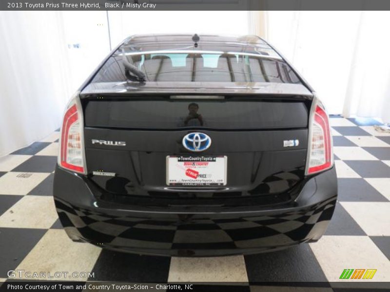Black / Misty Gray 2013 Toyota Prius Three Hybrid