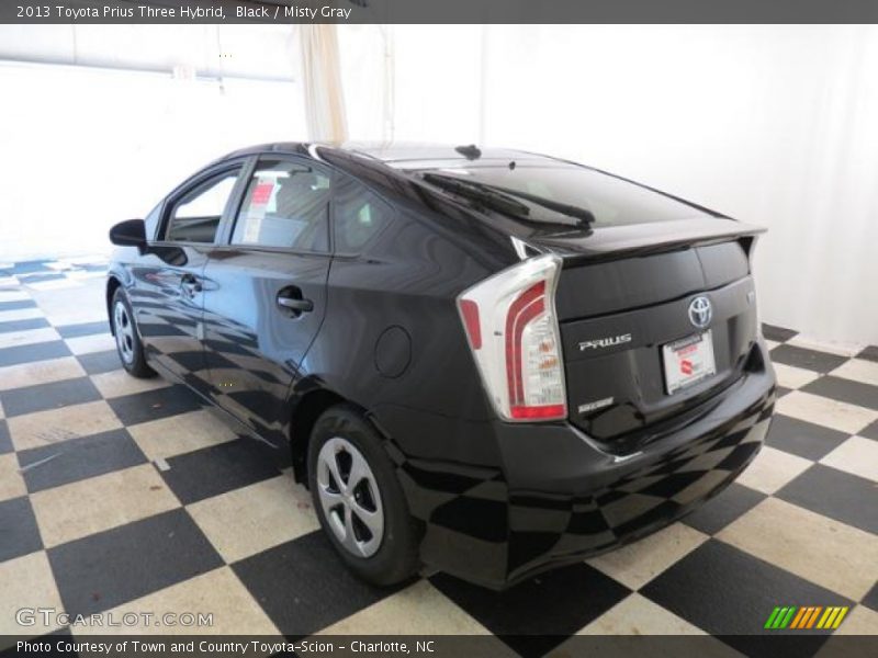 Black / Misty Gray 2013 Toyota Prius Three Hybrid