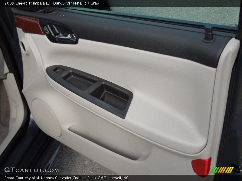 Dark Silver Metallic / Gray 2009 Chevrolet Impala LS