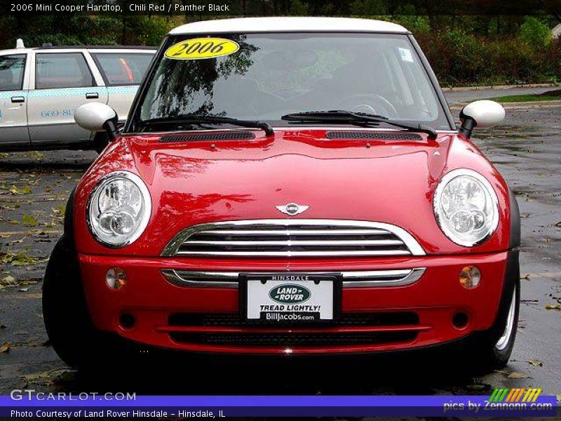 Chili Red / Panther Black 2006 Mini Cooper Hardtop