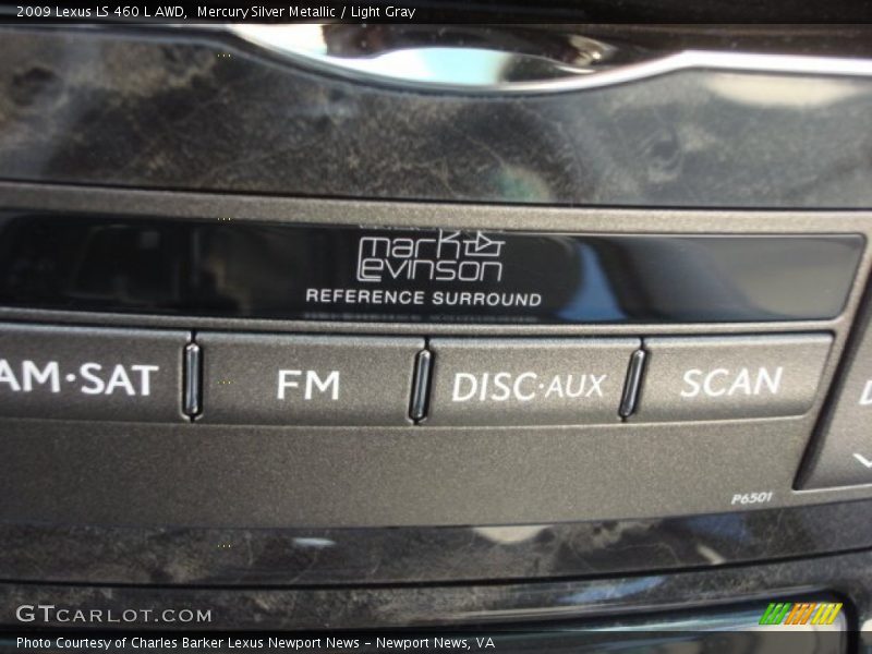 Mercury Silver Metallic / Light Gray 2009 Lexus LS 460 L AWD