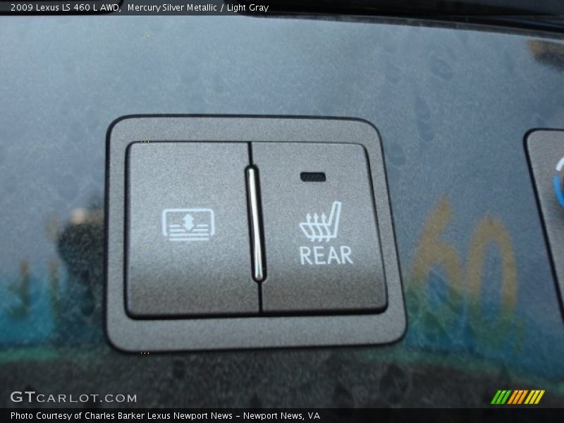 Mercury Silver Metallic / Light Gray 2009 Lexus LS 460 L AWD