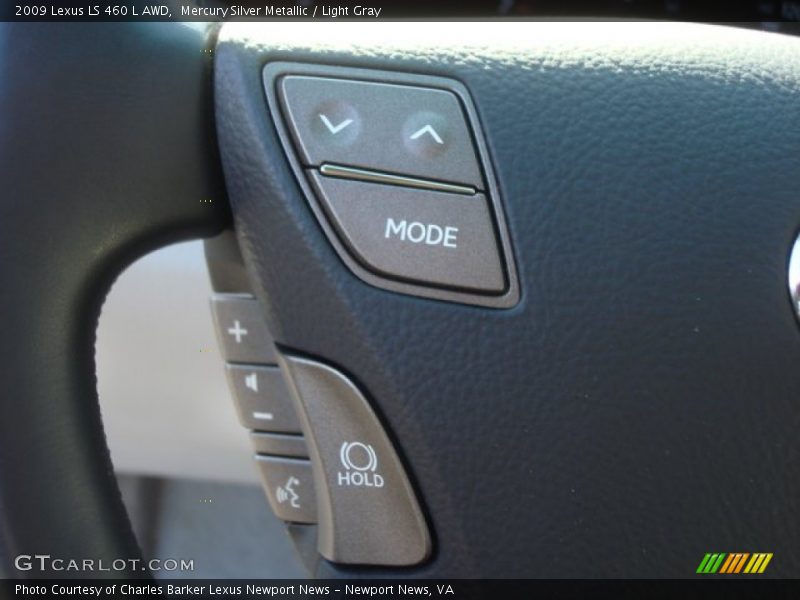 Mercury Silver Metallic / Light Gray 2009 Lexus LS 460 L AWD