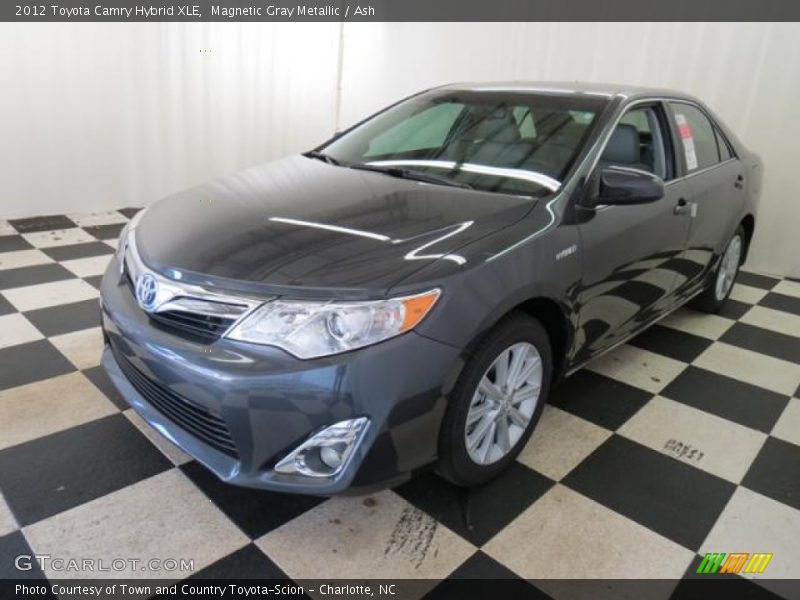 Magnetic Gray Metallic / Ash 2012 Toyota Camry Hybrid XLE