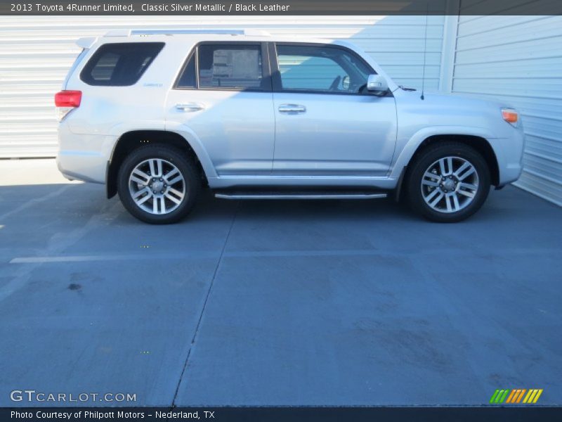Classic Silver Metallic / Black Leather 2013 Toyota 4Runner Limited