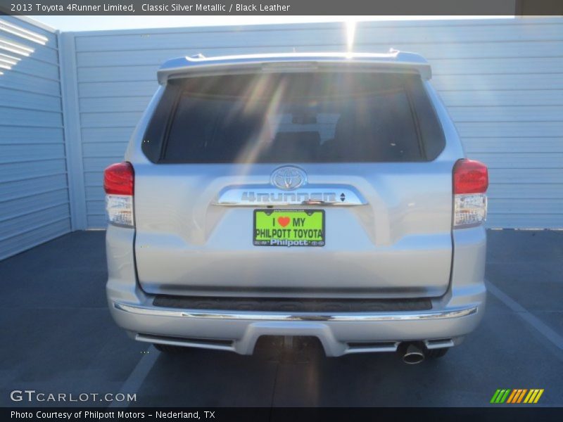 Classic Silver Metallic / Black Leather 2013 Toyota 4Runner Limited