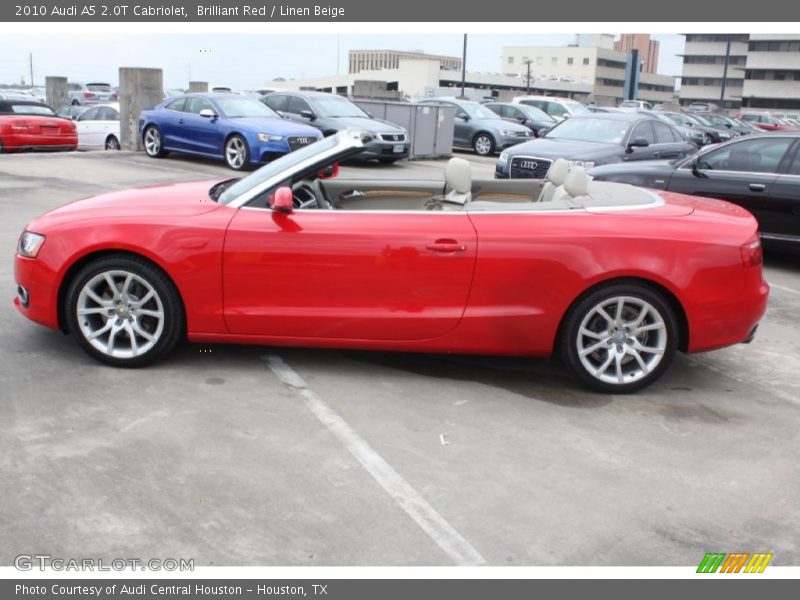  2010 A5 2.0T Cabriolet Brilliant Red