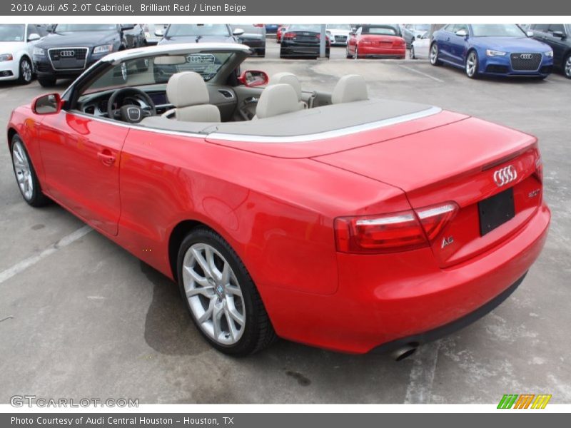  2010 A5 2.0T Cabriolet Brilliant Red