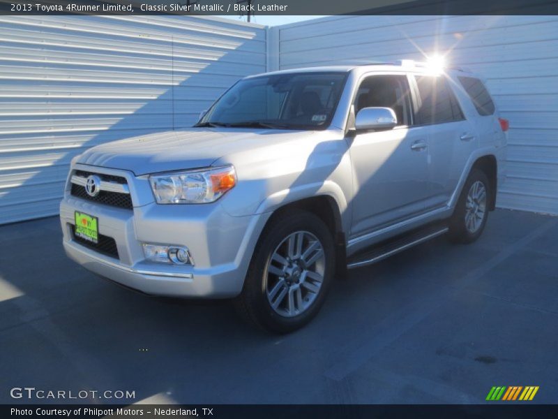 Classic Silver Metallic / Black Leather 2013 Toyota 4Runner Limited