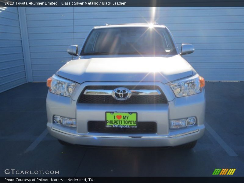 Classic Silver Metallic / Black Leather 2013 Toyota 4Runner Limited