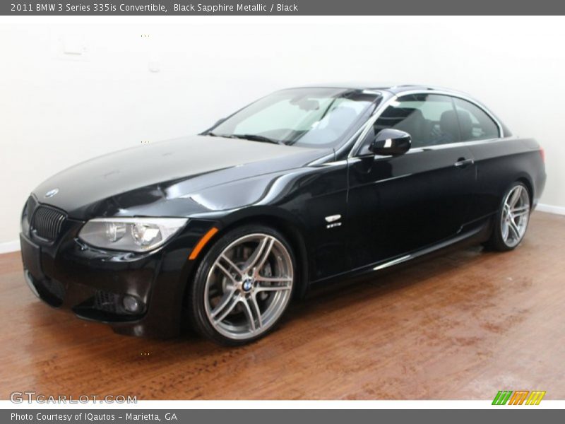 Black Sapphire Metallic / Black 2011 BMW 3 Series 335is Convertible