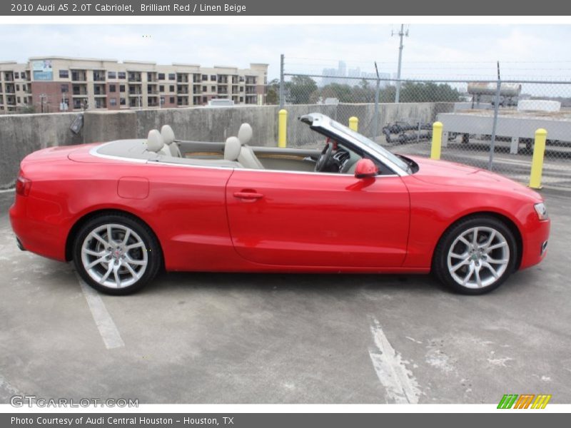  2010 A5 2.0T Cabriolet Brilliant Red