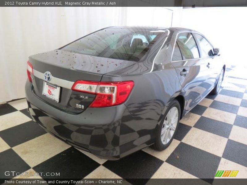 Magnetic Gray Metallic / Ash 2012 Toyota Camry Hybrid XLE