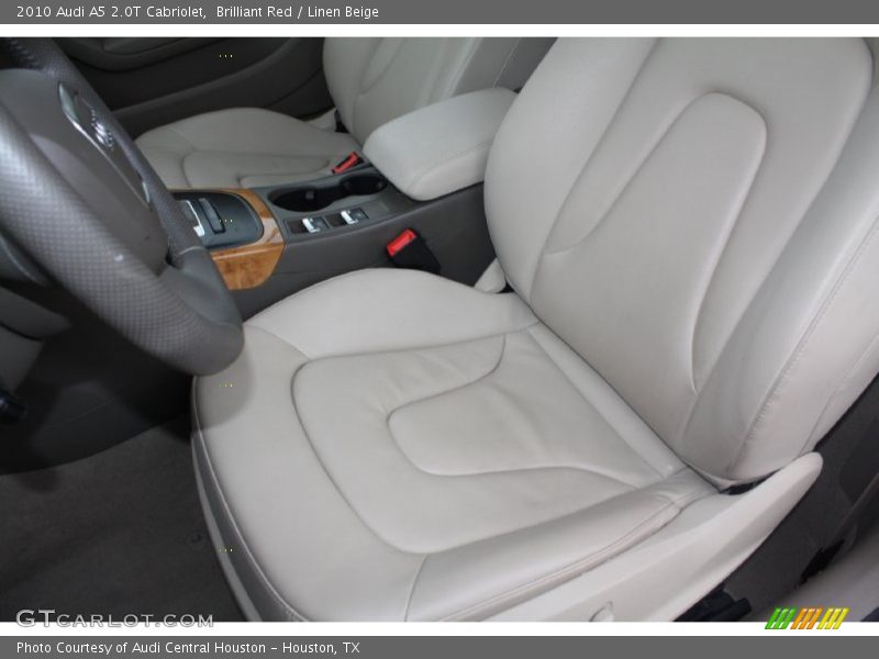 Brilliant Red / Linen Beige 2010 Audi A5 2.0T Cabriolet