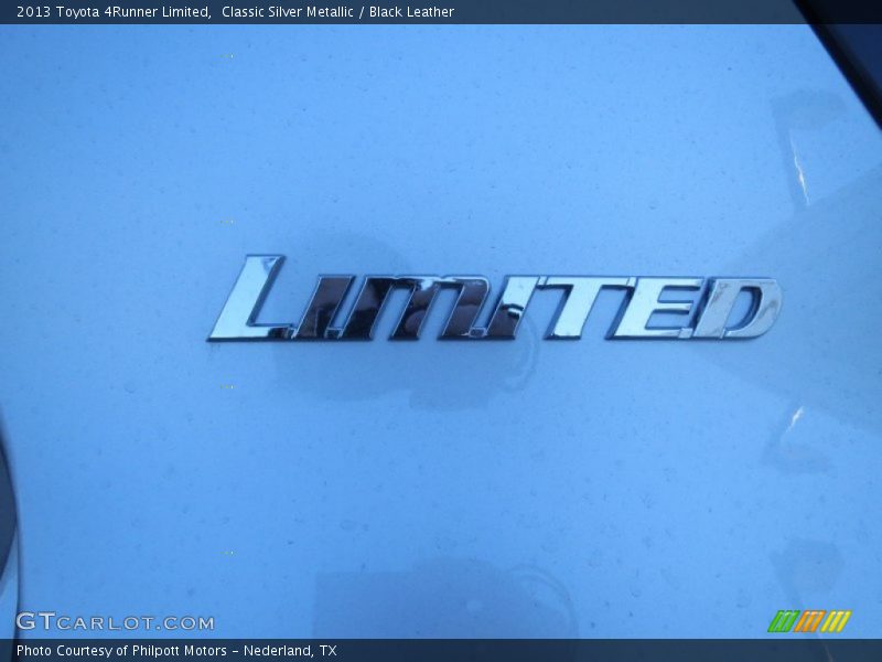 Classic Silver Metallic / Black Leather 2013 Toyota 4Runner Limited