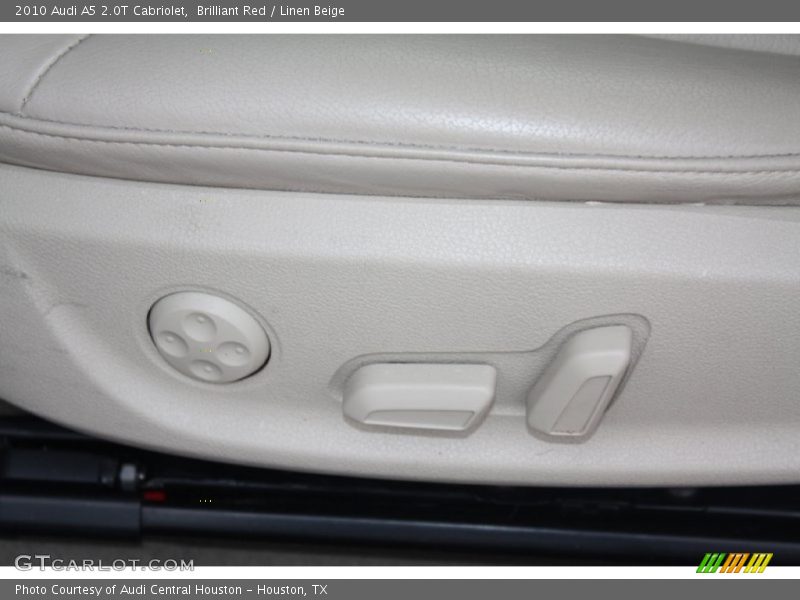Brilliant Red / Linen Beige 2010 Audi A5 2.0T Cabriolet