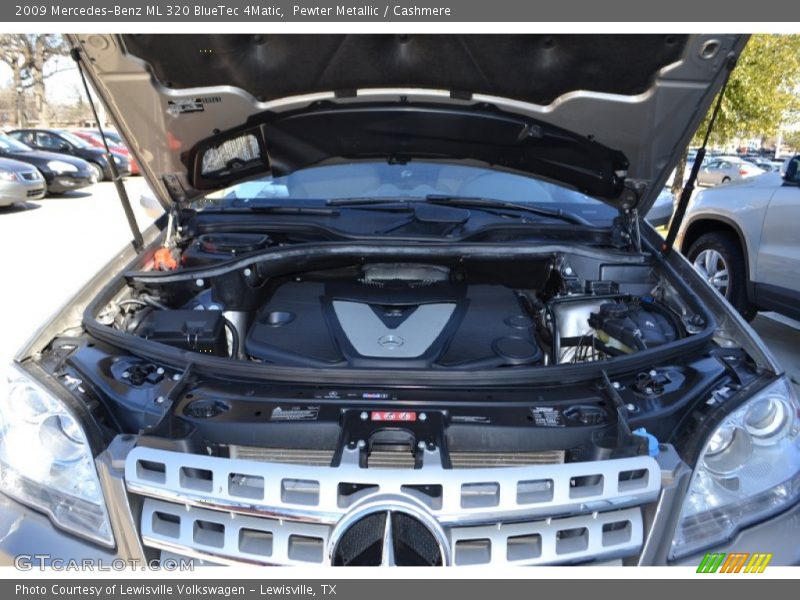 Pewter Metallic / Cashmere 2009 Mercedes-Benz ML 320 BlueTec 4Matic