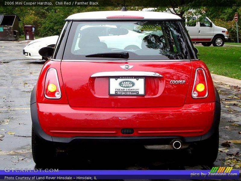 Chili Red / Panther Black 2006 Mini Cooper Hardtop