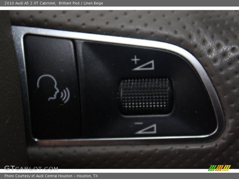 Brilliant Red / Linen Beige 2010 Audi A5 2.0T Cabriolet