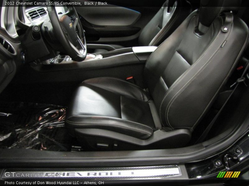 Front Seat of 2012 Camaro SS/RS Convertible