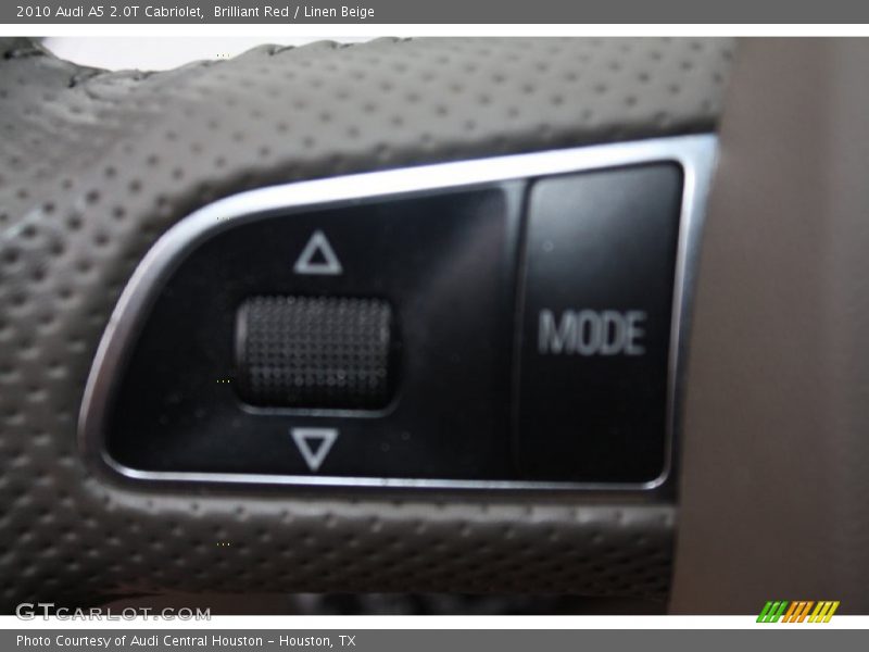 Brilliant Red / Linen Beige 2010 Audi A5 2.0T Cabriolet