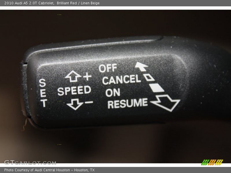 Brilliant Red / Linen Beige 2010 Audi A5 2.0T Cabriolet