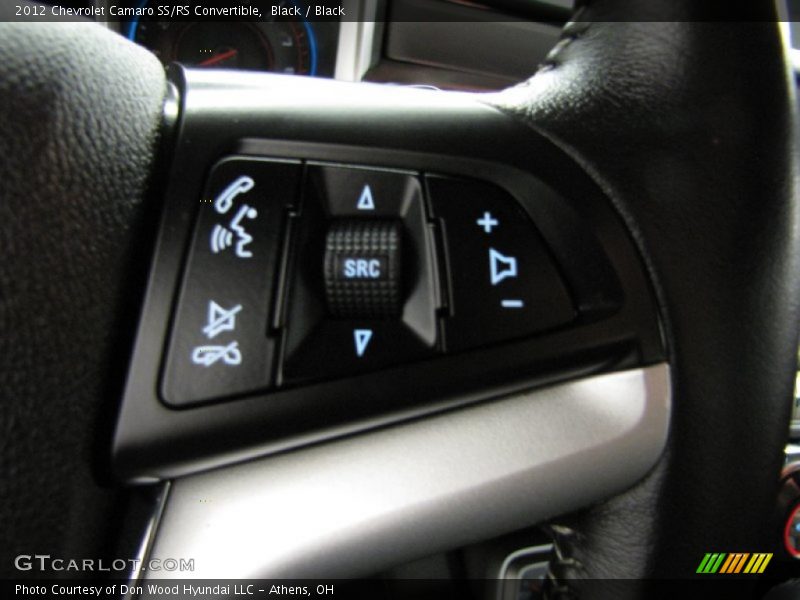 Black / Black 2012 Chevrolet Camaro SS/RS Convertible