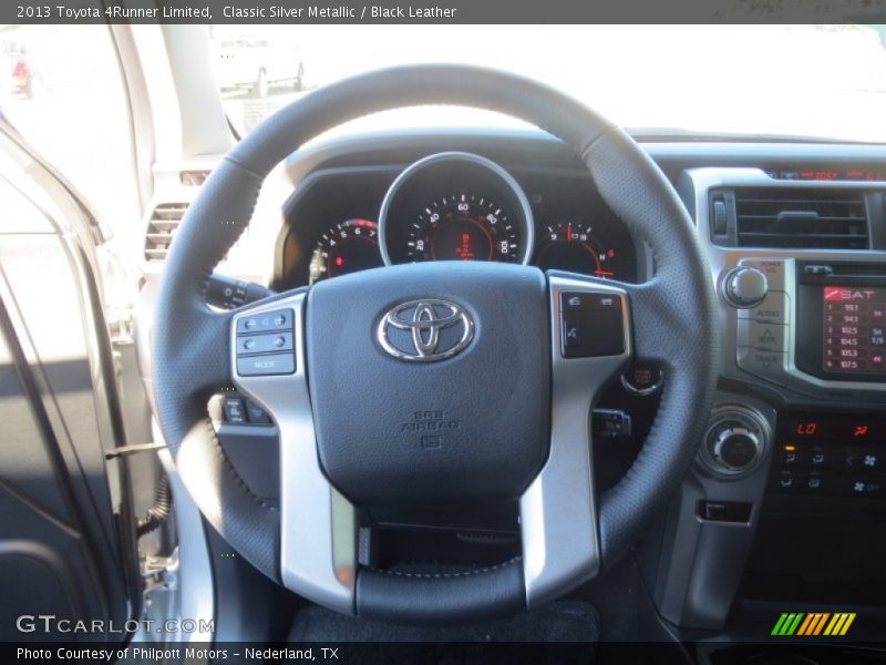 Classic Silver Metallic / Black Leather 2013 Toyota 4Runner Limited