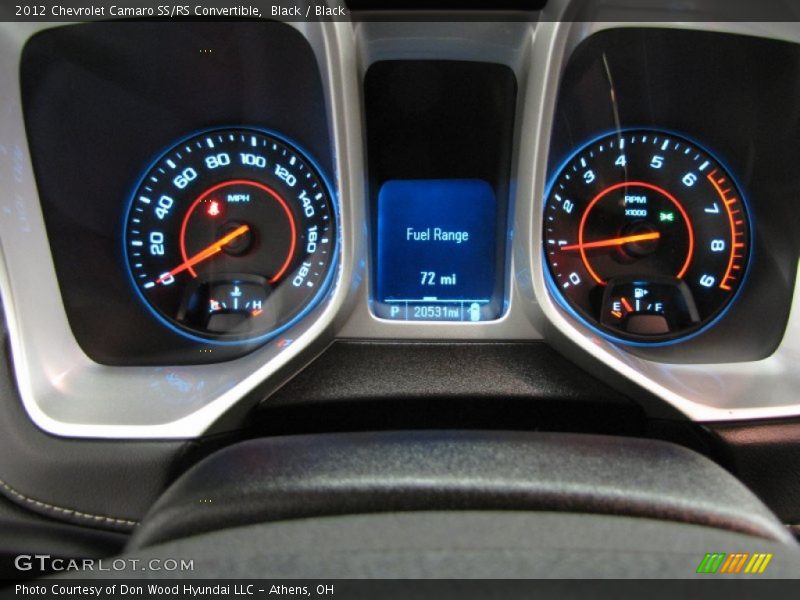  2012 Camaro SS/RS Convertible SS/RS Convertible Gauges