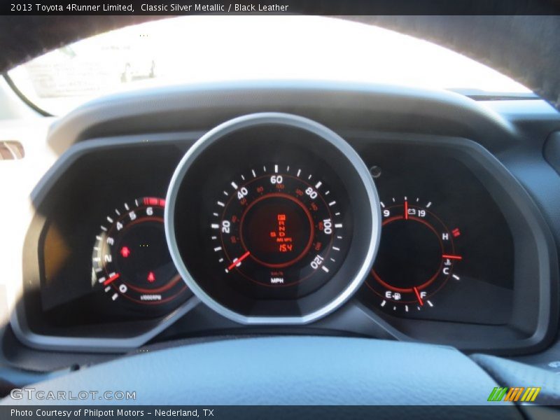 Classic Silver Metallic / Black Leather 2013 Toyota 4Runner Limited