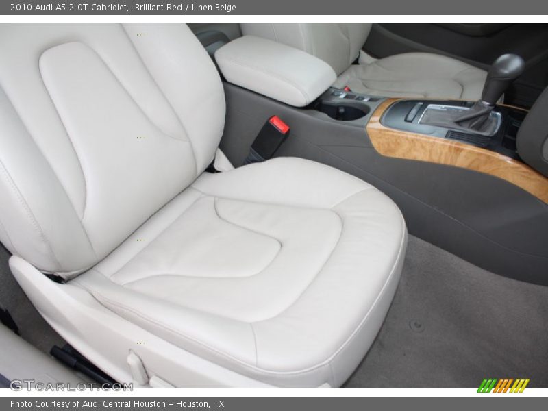 Brilliant Red / Linen Beige 2010 Audi A5 2.0T Cabriolet