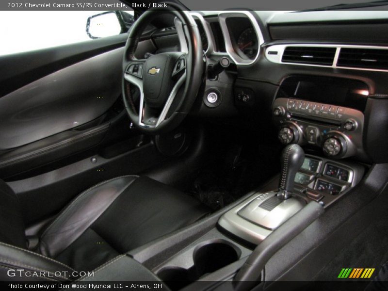 Black / Black 2012 Chevrolet Camaro SS/RS Convertible
