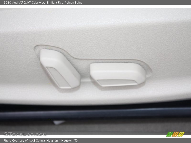 Brilliant Red / Linen Beige 2010 Audi A5 2.0T Cabriolet
