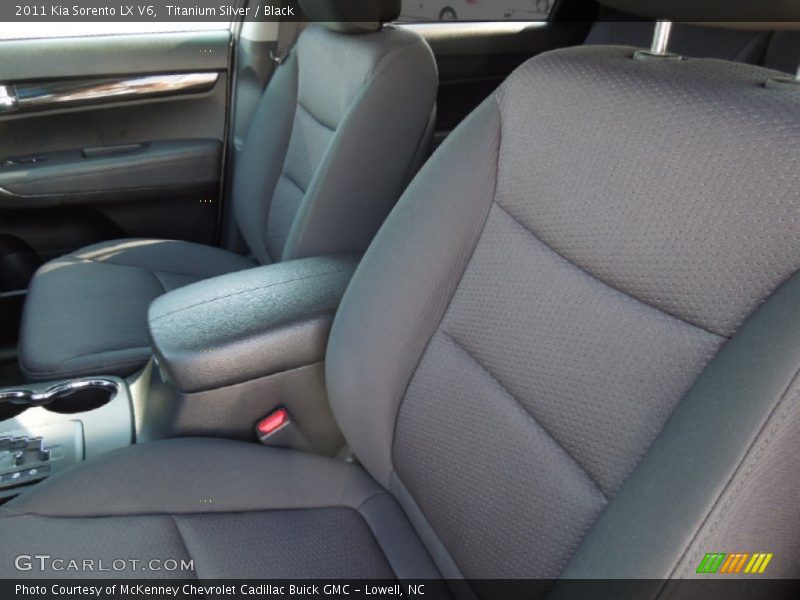 Titanium Silver / Black 2011 Kia Sorento LX V6